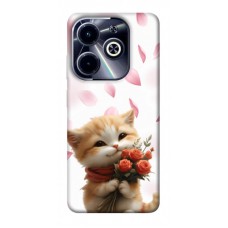 TPU чехол Demsky Animals love 2 для Infinix Hot 40i