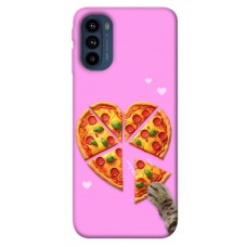 TPU чохол Demsky Pizza Love для Motorola Moto G41