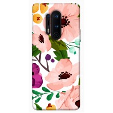 TPU чохол Demsky Акварельні квіти для OnePlus 8 Pro