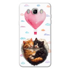 TPU чехол Demsky Animals love 3 для Samsung J510F Galaxy J5 (2016)