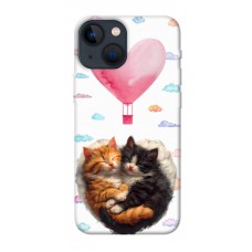 TPU чохол Demsky Animals love 3 для Apple iPhone 13 mini (5.4")