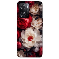 TPU чехол Demsky Velvet roses для Oppo A57s