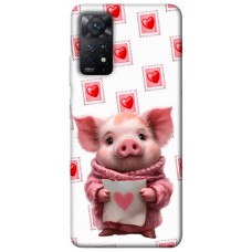 TPU чехол Demsky Animals love 6 для Xiaomi Redmi Note 11 Pro 4G/5G