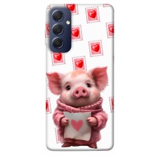 TPU чехол Demsky Animals love 6 для Samsung Galaxy M54 5G