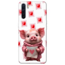 TPU чохол Demsky Animals love 6 для Oppo A91