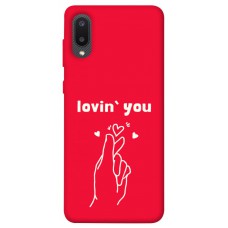 TPU чехол Demsky Loving you для Samsung Galaxy A02