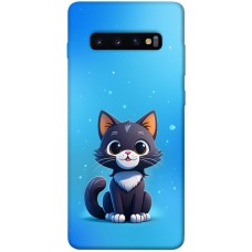 TPU чехол Demsky Кошеня для Samsung Galaxy S10+