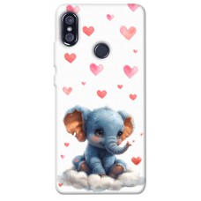 TPU чехол Demsky Animals love 7 для Xiaomi Redmi Note 5 Pro / Note 5 (AI Dual Camera)