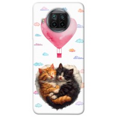 TPU чехол Demsky Animals love 3 для Xiaomi Mi 10T Lite / Redmi Note 9 Pro 5G