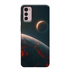 TPU чехол Demsky Lava planet для Motorola Moto G42