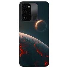 TPU чехол Demsky Lava planet для Tecno Spark Go 2022 (KG5m)