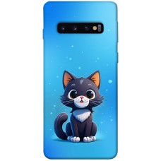 TPU чохол Demsky Кошеня для Samsung Galaxy S10