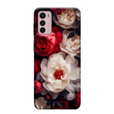 TPU чехол Demsky Velvet roses для Motorola Moto G42