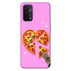 TPU чехол Demsky Pizza Love для Oppo A54 4G