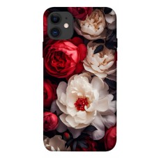 TPU чехол Demsky Velvet roses для Apple iPhone 11 (6.1")