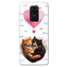 TPU чехол Demsky Animals love 3 для Xiaomi Redmi Note 9 / Redmi 10X