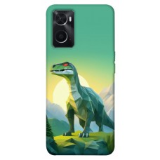 TPU чохол Demsky Динозавр для Oppo A76 4G