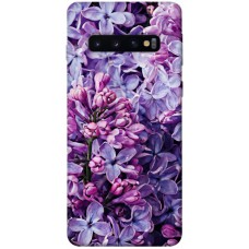 TPU чохол Demsky Violet blossoms для Samsung Galaxy S10