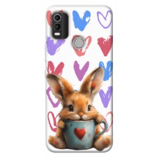 TPU чохол Demsky Animals love 1 для Nokia C21 Plus