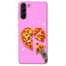 TPU чехол Demsky Pizza Love для Samsung Galaxy S21+