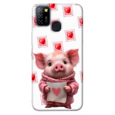 TPU чохол Demsky Animals love 6 для Infinix Hot 10 Lite