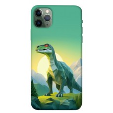 TPU чехол Demsky Динозавр для Apple iPhone 11 Pro Max (6.5")