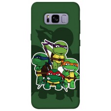 TPU чохол Demsky Green turtles для Samsung G955 Galaxy S8 Plus