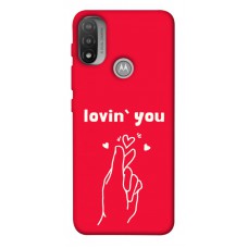 TPU чохол Demsky Loving you для Motorola Moto E20