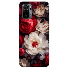 TPU чохол Demsky Velvet roses для Xiaomi Redmi Note 10 / Note 10s