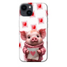 TPU чехол Demsky Animals love 6 для Apple iPhone 14 (6.1")