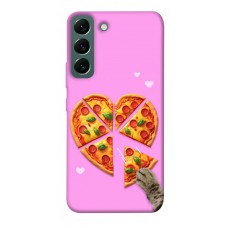 TPU чехол Demsky Pizza Love для Samsung Galaxy S22