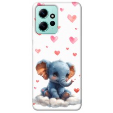 TPU чохол Demsky Animals love 7 для Xiaomi Redmi Note 12 4G