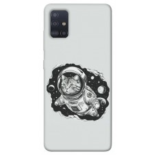 TPU чехол Demsky Кіт космонавт для Samsung Galaxy M51