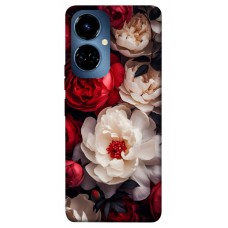 TPU чехол Demsky Velvet roses для TECNO Camon 19 (CI6n) / 19 Pro (CI8n)