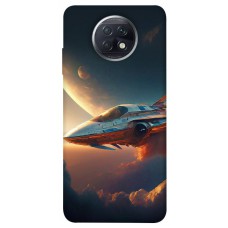 TPU чехол Demsky Spaceship для Xiaomi Redmi Note 9 5G / Note 9T