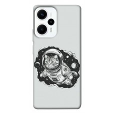 TPU чехол Demsky Кіт космонавт для Xiaomi Poco F5 Pro