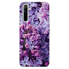 TPU чехол Demsky Violet blossoms для Realme 6