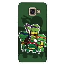 TPU чехол Demsky Green turtles для Samsung A520 Galaxy A5 (2017)