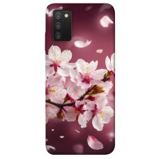 TPU чехол Demsky Sakura для Samsung Galaxy A03s