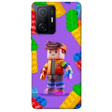 TPU чехол Demsky Colorful constructor для Xiaomi 11T / 11T Pro