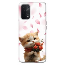 TPU чохол Demsky Animals love 2 для Oppo A54 4G