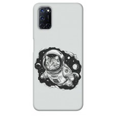 TPU чехол Demsky Кіт космонавт для Oppo A52 / A72 / A92