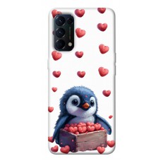 TPU чехол Demsky Animals love 5 для Oppo Reno 5 4G