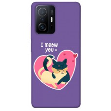 TPU чохол Demsky I meou you для Xiaomi 11T / 11T Pro