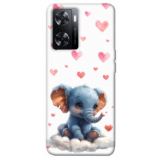 TPU чохол Demsky Animals love 7 для Oppo A57s