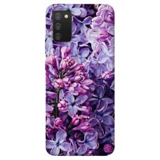 TPU чохол Demsky Violet blossoms для Samsung Galaxy A02s