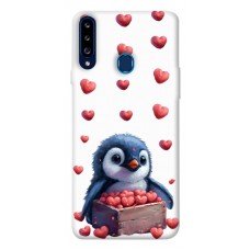 TPU чехол Demsky Animals love 5 для Samsung Galaxy A20s