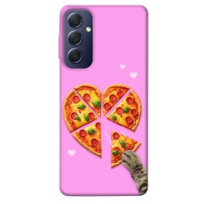 TPU чехол Demsky Pizza Love для Samsung Galaxy M54 5G