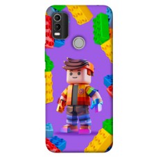 TPU чохол Demsky Colorful constructor для Nokia C21 Plus