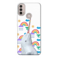 TPU чехол Demsky Fantasy Fauna 5 для Motorola Moto E40